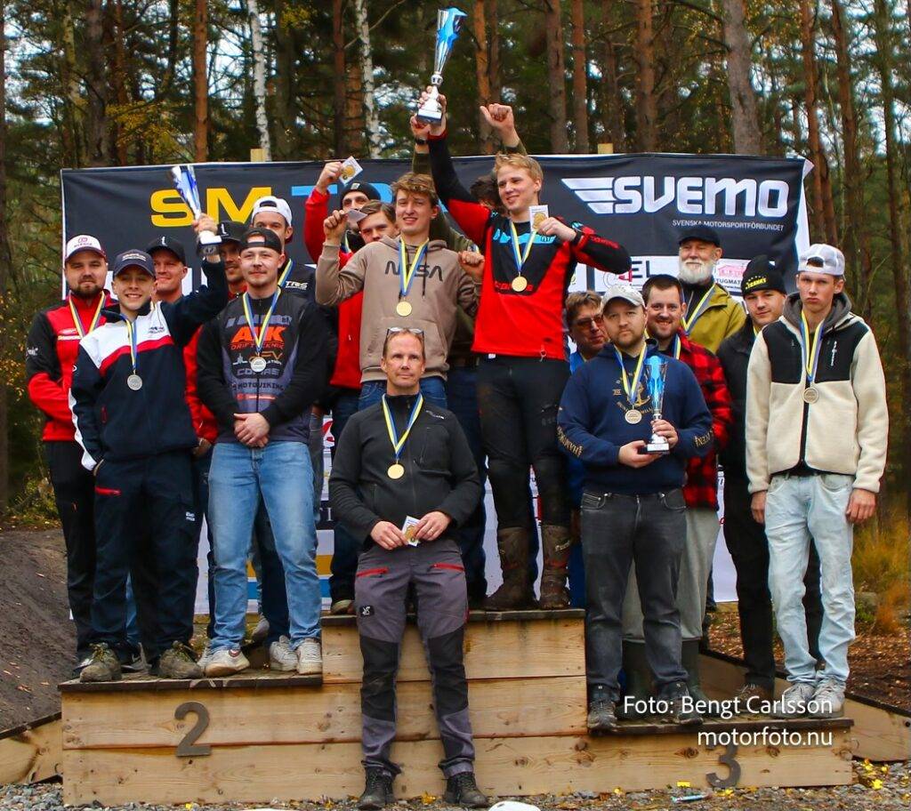 SM-säsongen i trial avslutad – spännande final i Ale TK