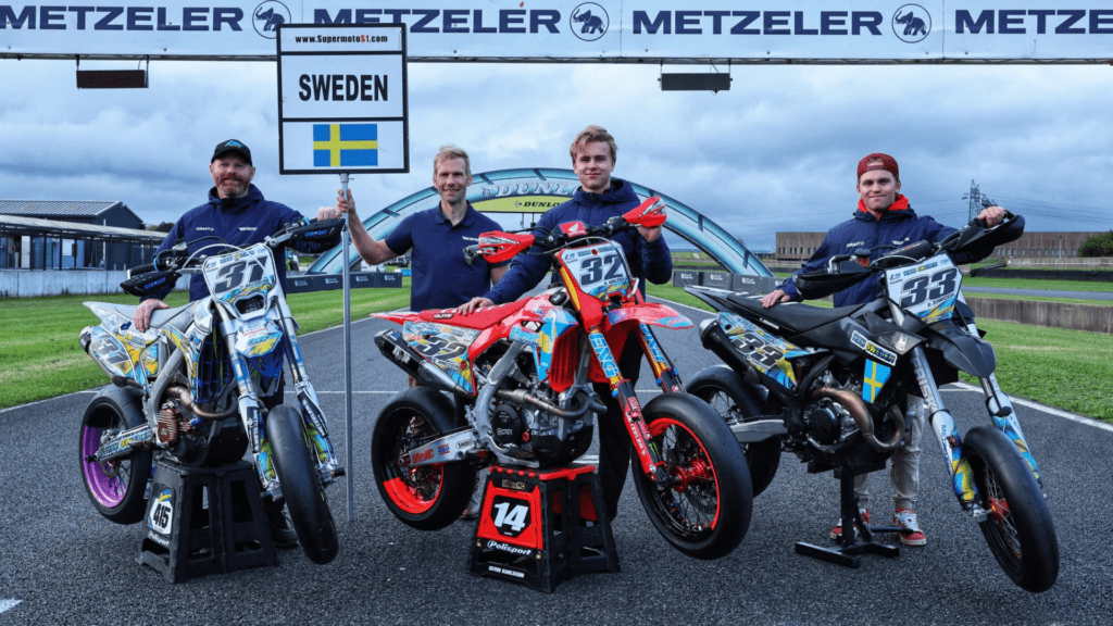 Racerapport Lag-VM i Supermoto, Frankrike 2024