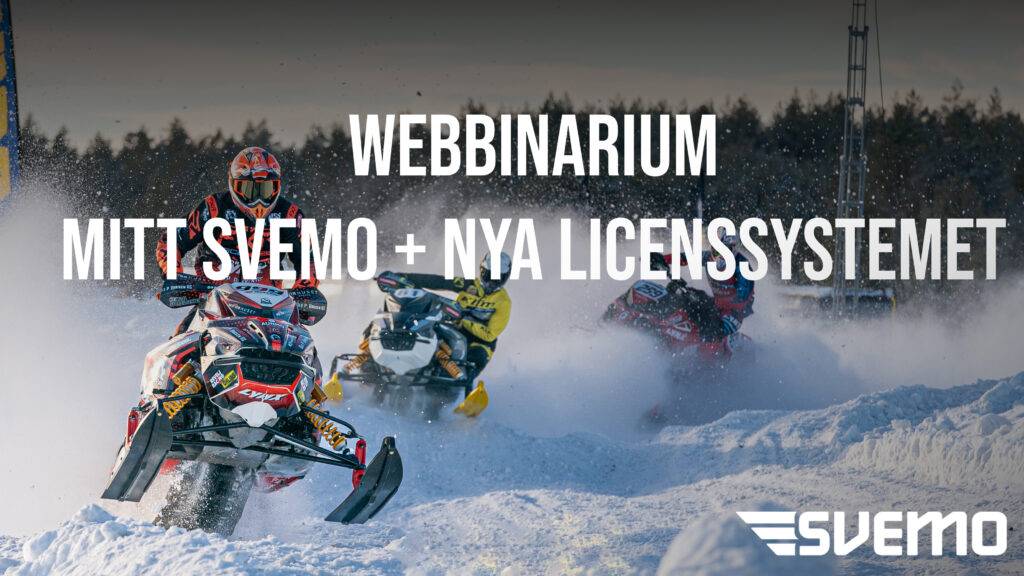 Webbinarium: Mitt Svemo och Nya Licenssystemet