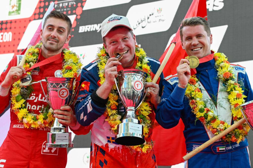 Två svenskar på pallen i VM i Formula1 2024!