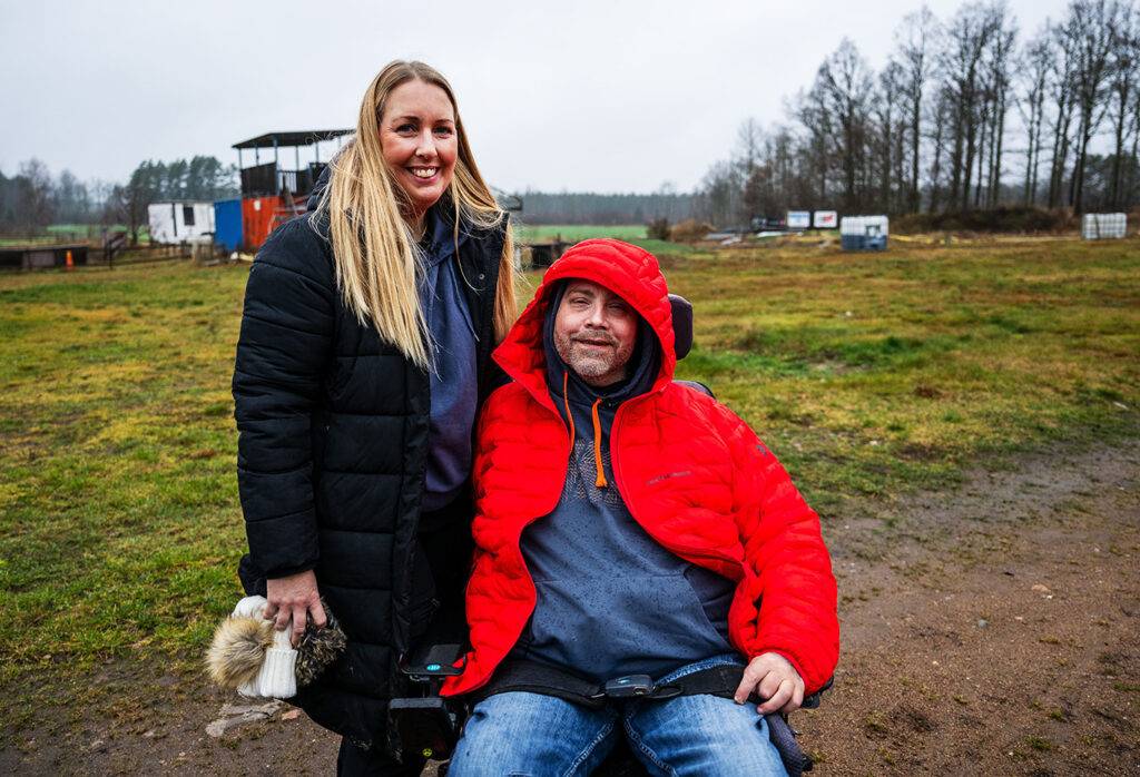Marcus och Hanna Sundevall Johansson från Timmernabbens MSK är nominerade till Årets Eldsjäl