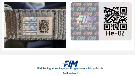 FIM homologerade hjälmar vid EM