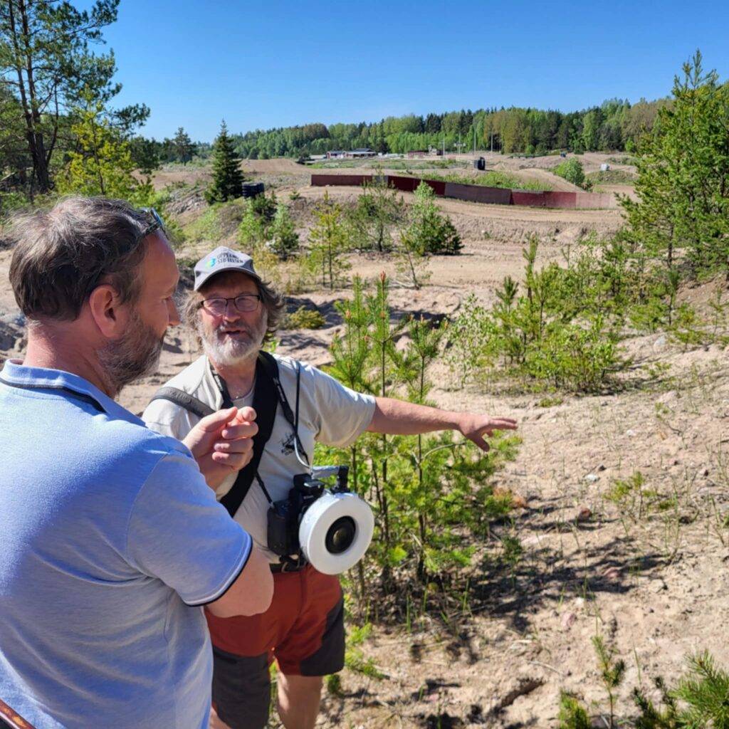 Innovativt naturvårdsprojekt på Arlandas motorbana