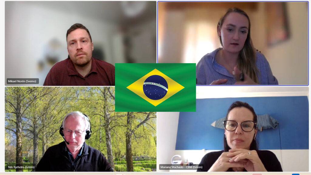 Brasilien vänder sig till Svemo för miljöstöd