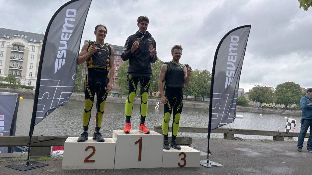 SM i aquabike parallellslalom avgjort under SM-veckan!