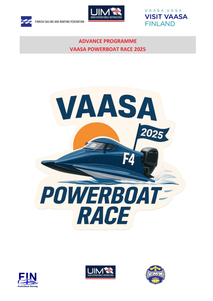 Anmäl dig till Vaasa Powerboat Race idag!