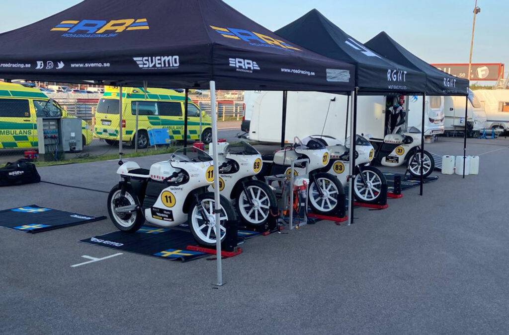 Elhojar i täten för mer hållbar roadracing i ny serie