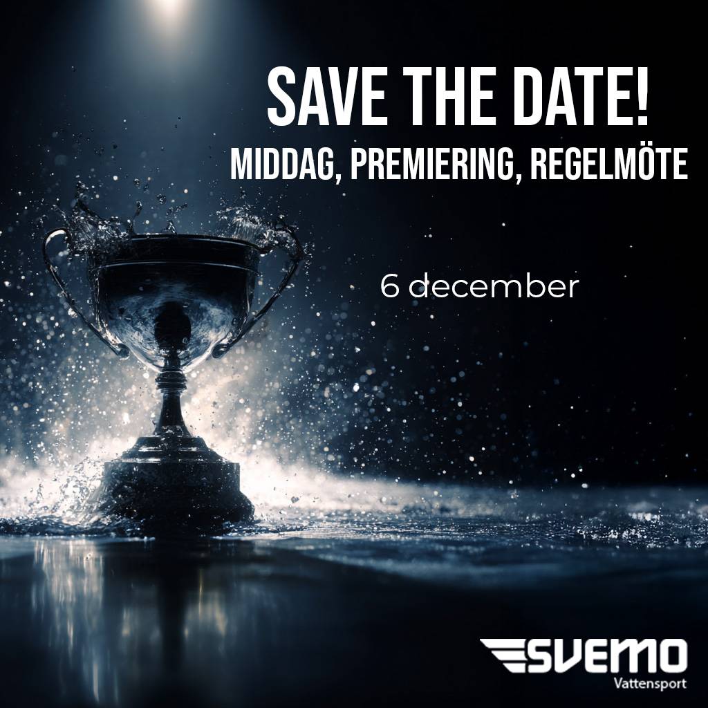 Save the Date: Vattenracingmiddag och regelmöte 6 december