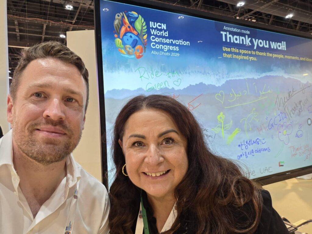 Mikael Norén representerade FIM under IUCN World Conservation Congress i Abu Dhabi
