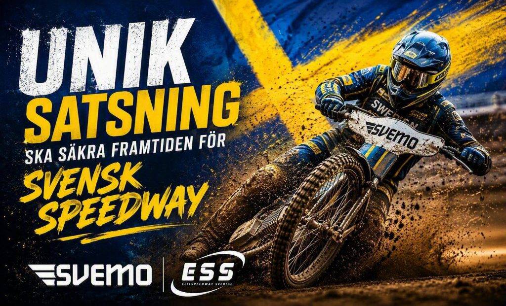 Unik satsning ska säkra framtiden för svensk speedway